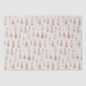 Zijdepapier Sapin Noël Rose Scandinave Tissuepapier (Voorkant)