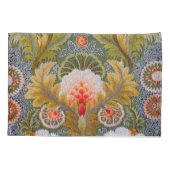 Zijdergroene borduurkunst kussensloop (Achterkant)