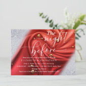 Zijderoute Rood de nacht voor het repetitief eten Kaart (Staand voorkant)