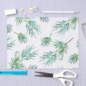 Zijderzijde patroon 'Pine Branches' Tissuepapier (Craft)