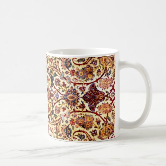 zijdetapijt koffiemok (Rechts)
