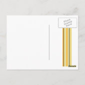 Zijdezacht haar briefkaart (Achterkant)