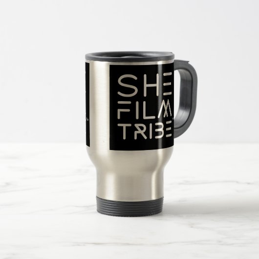 ZijFilmTribe Travel Mug Reisbeker (Voorkant rechts)