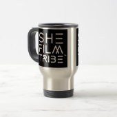ZijFilmTribe Travel Mug Reisbeker (Voorkant links)