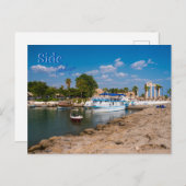 Zijkant, Turkije Briefkaart (Voorkant / Achterkant)