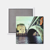 Zijkant van de brug magneet (Voorkant / Achterkant)