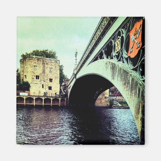 Zijkant van de brug magneet (Voorkant)
