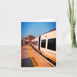 Zijkant van de trein kaart