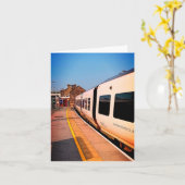 Zijkant van de trein kaart (Gele Bloem)