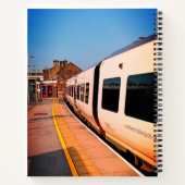 Zijkant van de trein notitieboek (Achterkant)