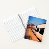 Zijkant van de trein notitieboek (Binnen)