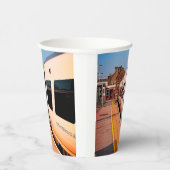 Zijkant van de trein papieren bekers (Rechts)