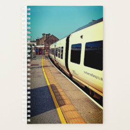 Zijkant van de trein planner