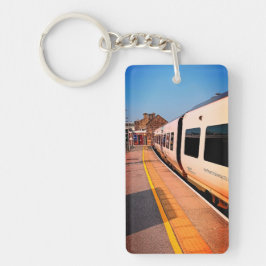 Zijkant van de trein sleutelhanger