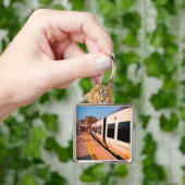 Zijkant van de trein sleutelhanger (Hand)