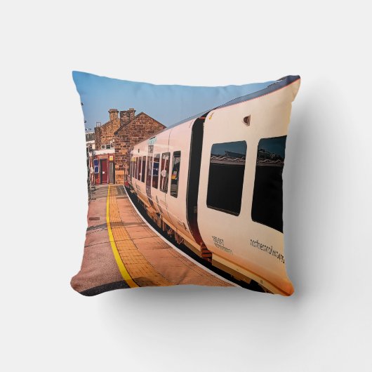 Zijkant van een trein kussen (Voorkant)