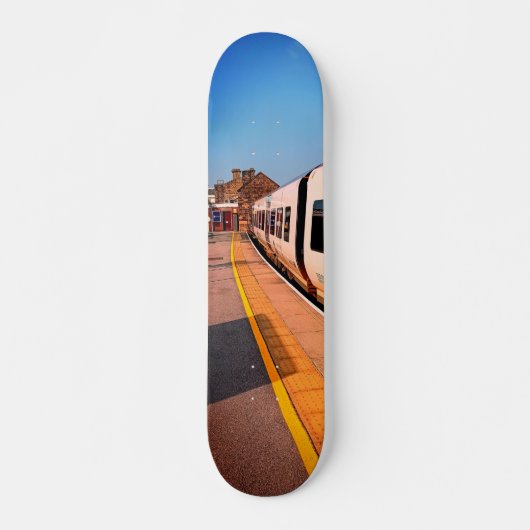 Zijkant van een trein persoonlijk skateboard (Voorkant)