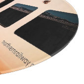 Zijkant van een trein snijplank (Hoek)