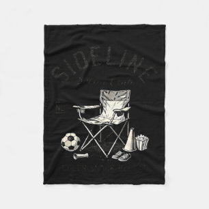 Zijlijn Sociale Club Cheer Snack Herhaal Voetbal M Fleece Deken