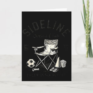 Zijlijn Sociale Club Cheer Snack Herhaal Voetbal M Kaart