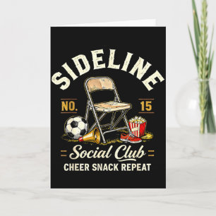 Zijlijn Sociale Club Cheer Snack Herhaal Voetbal M Kaart