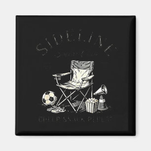 Zijlijn Sociale Club Cheer Snack Herhaal Voetbal M Magneet