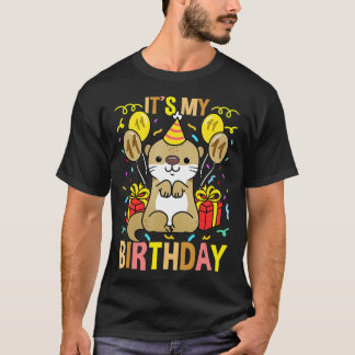 Zijn 11e verjaardag Otter T-shirt