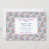 ZIJN 1E VERJAARDAG INVITE KAART (Achterkant)