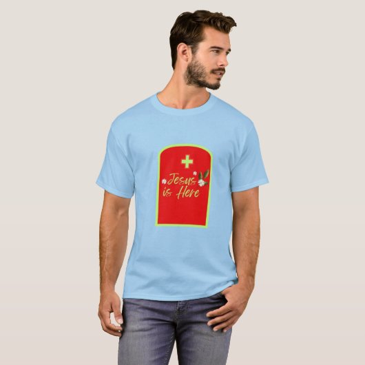 Zijn aanwezigheid in ons leven omarmen t-shirt (Voorkant volledig)