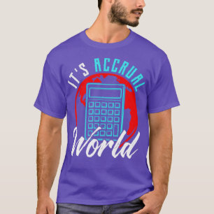 Zijn ACUULE World Funny Accountant CPA Analyst 2 T-shirt