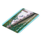 "Zijn al uw eenden in een rij?" 3x4 fotomagneet Magneet (Linkerzijde)