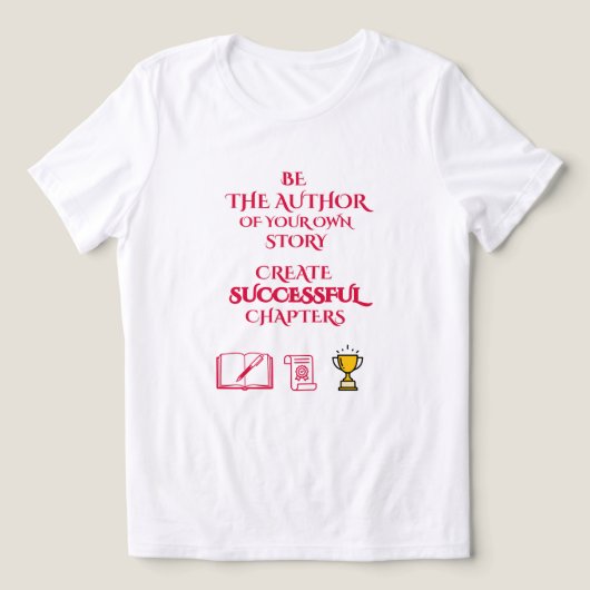 ZIJN AMBITEUS KRUIZEND ROZE WIT GRAPHISCH DAMES Tri-Blend SHIRT (Design voorkant)