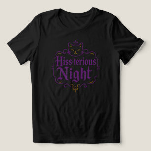 Zijn angstaanjagende nacht ALLEEN ZWART Tri-Blend Shirt
