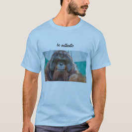 zijn authentiek orangutaan T-shirt