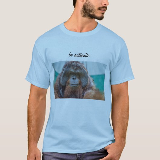 zijn authentiek orangutaan T-shirt (Voorkant)