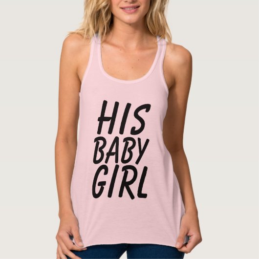 ZIJN BABY GIRL T-SHIRS TANKTOP (Voorkant)