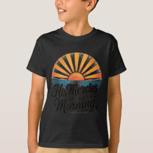 Zijn barmhartigheden zijn elke morgen nieuw Klaagl T-shirt