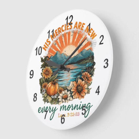 Zijn barmhartigheden zijn nieuw... grote klok (Hoek)