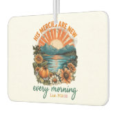 Zijn barmhartigheden zijn nieuw... luchtverfrisser (Links)