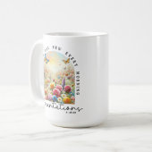 Zijn barmhartigheden zijn nieuwe Christelijke Bijb Koffiemok (Voorkant links)