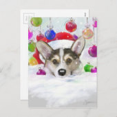 Zijn begin om een partij zoals Kerstmis te kijken Feestdagenkaart (Voorkant / Achterkant)