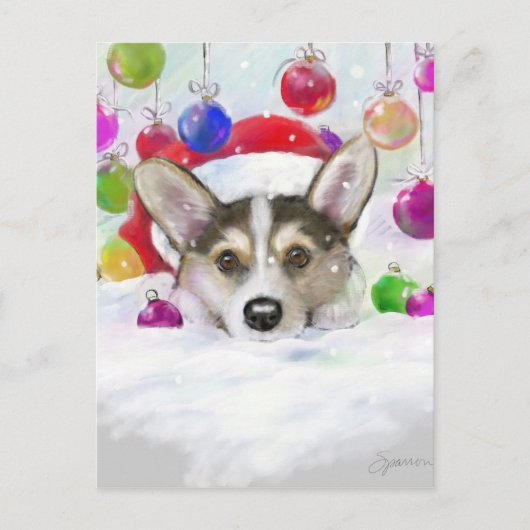 Zijn begin om een partij zoals Kerstmis te kijken Feestdagenkaart (Voorkant)