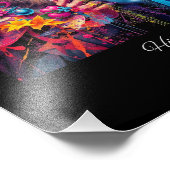 Zijn beschermer, zijn kracht foto afdruk (Hoek)