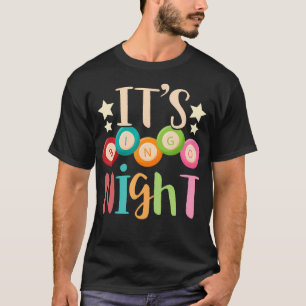 Zijn Bingo Night Bingo Player Gift Gambling Lotter T-shirt