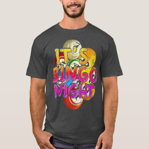 Zijn Bingo Night Bingo Player Lottery Gambling Col T-shirt