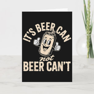 Zijn Blikje Bier Niet Bier Kan Niet  Kaart