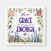 Zijn bloemengenade is genoeg magneet (Voorkant)