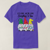 Zijn boete was prima alles is prima kabouter Chris T-shirt (Design voorkant)