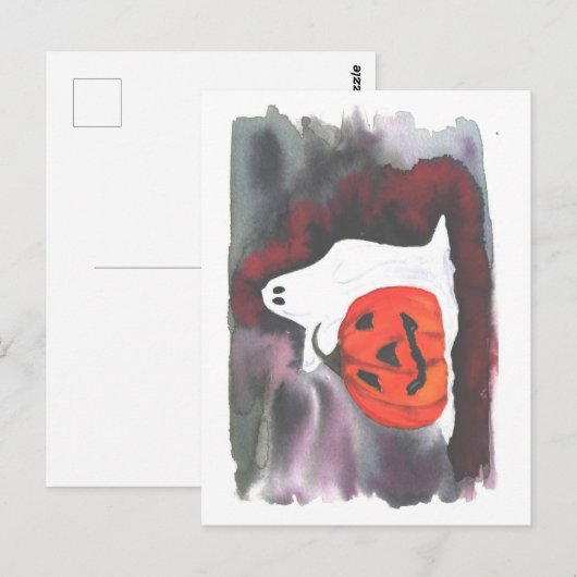 Zijn bokseizoen briefkaart (Voorkant / Achterkant)