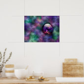 Zijn Bright Materialen afdrukken Poster (Keuken)